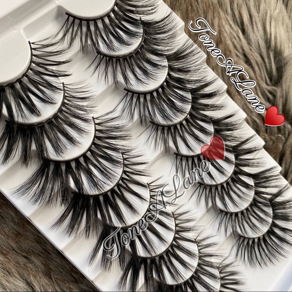 Mink Eyelashes Lashes 8d Eyelashes Dramatic Lashes